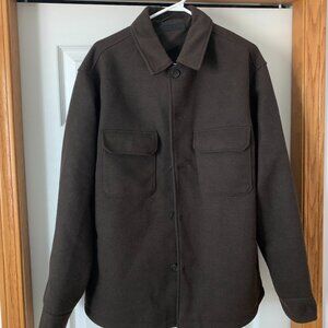 Chocolate Brown Uniqlo Coat Size M